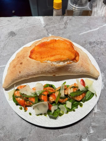 Shrimp Calzone
